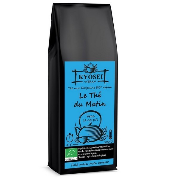 Sachet du Thé du Matin bio 100 gr - Kyosei Tea