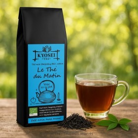 Présentation du Thé du Matin bio 100 gr - Kyosei Tea