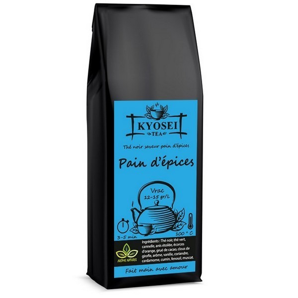 Sachet de thé Pain d'épices 100 gr - Kyosei Tea