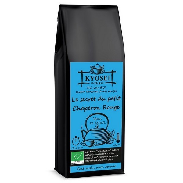 Sachet de thé Le secret du petit chaperon rouge bio 100 gr - Kyosei Tea
