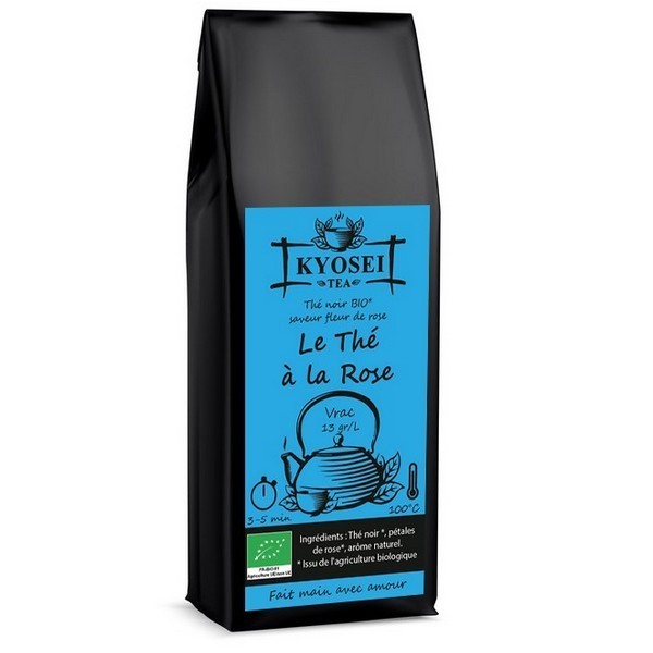 Sachet de thé à la rose bio 100 gr - Kyosei Tea
