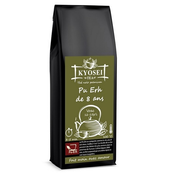Sachet de thé du Pu Erh de 8 ans d'âge - Kyosei Tea