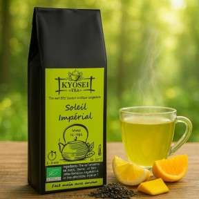 Présentation du thé vert Soleil Impérial bio - Kyosei Tea
