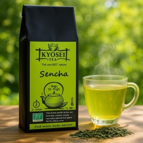 Présentation du thé Sencha bio - Kyosei Tea