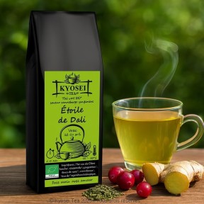 Présentation du thé vert Etoile de Dali bio - Kyosei Tea