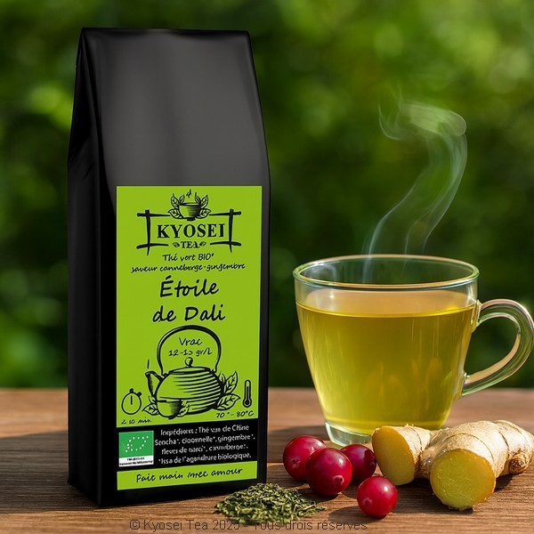 Présentation du thé vert Etoile de Dali bio - Kyosei Tea