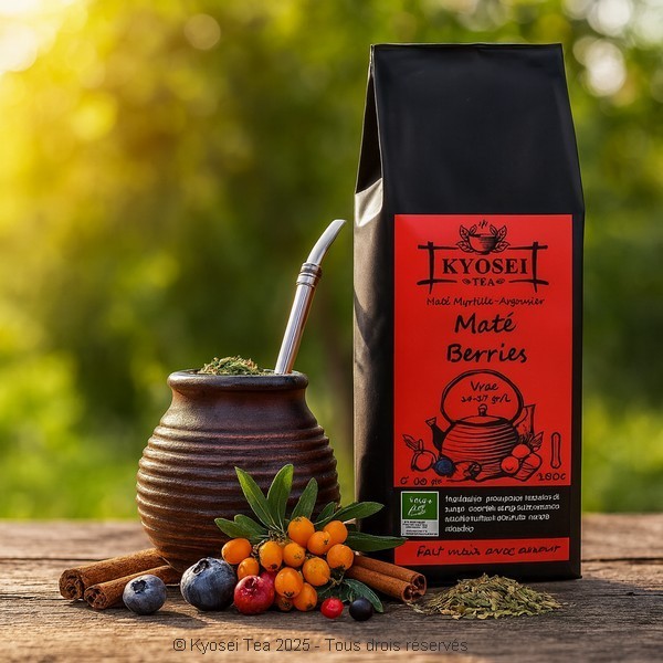 Présentation du maté berries - Kyosei Tea