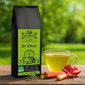Présentation du thé vert Or d'Asie bio - Kyosei Tea