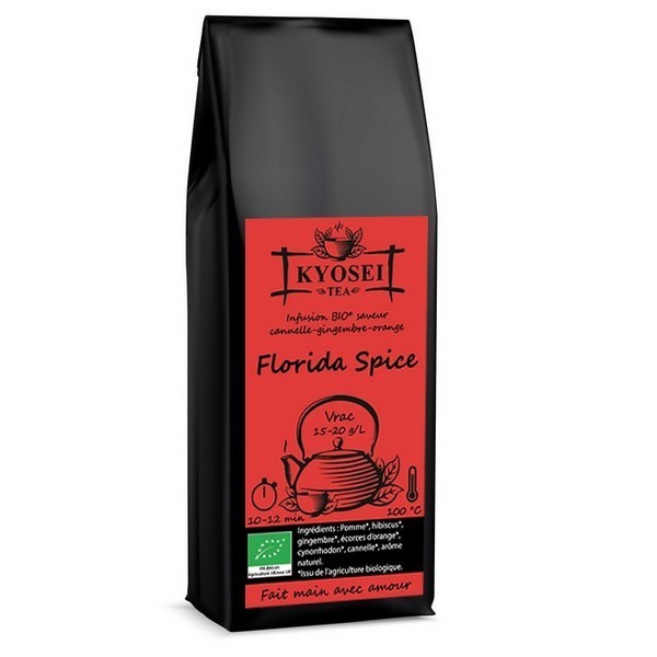 Sachet d'infusion Florida Spice bio 100 gr - Kyosei Tea