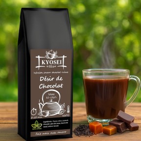 Présentation de l'infusion Désir de Chocolat - Kyosei Tea