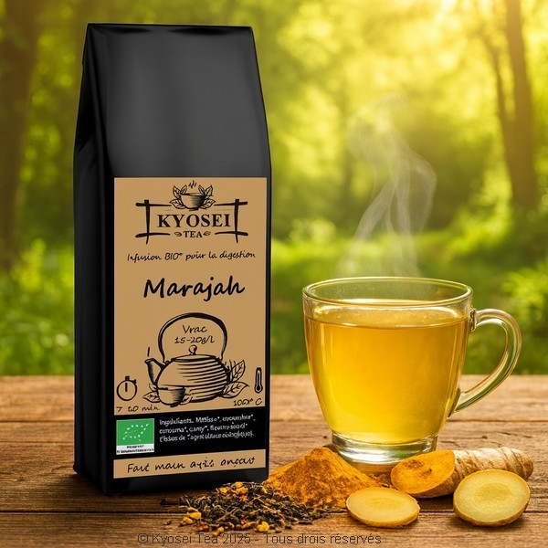 Présentation de l'infusion Marajah bio - Kyosei Tea