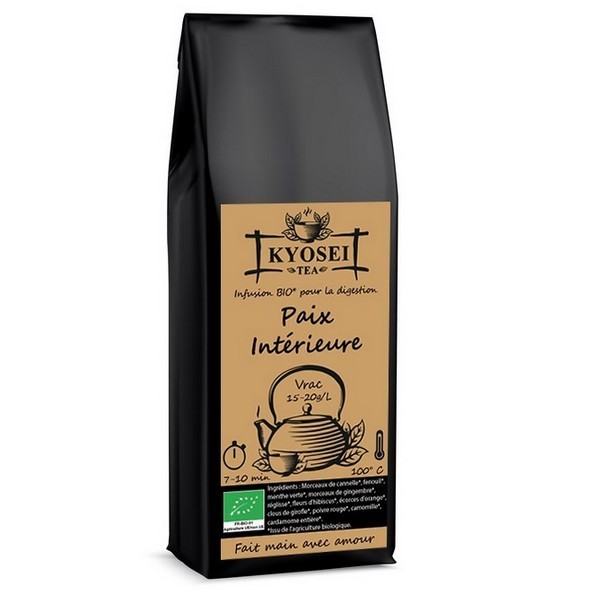 Sachet d'infusion Paix Intérieure bio 100 gr - Kyosei Tea