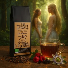 Présentation de l'infusion Tisane des Elfes bio - Kyosei Tea