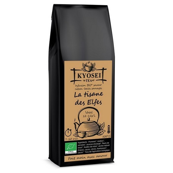 Sachet d'infusion Tisane des Elfes bio 80 gr - Kyosei Tea