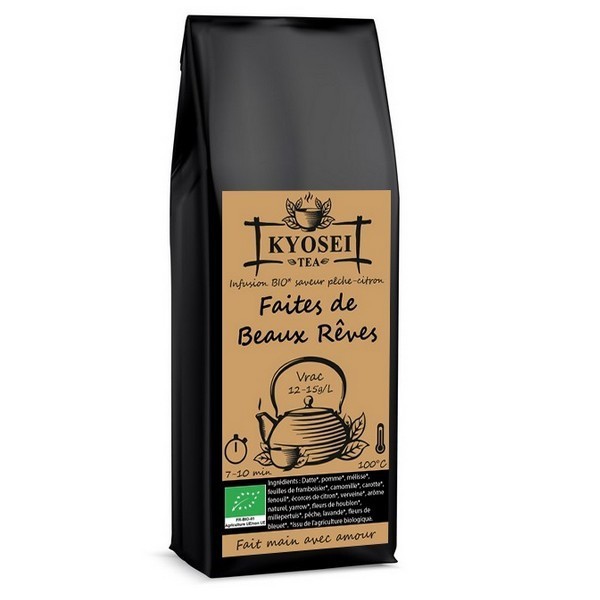 Sachet d'infusion Faites de beaux rêves bio 80 gr - Kyosei Tea