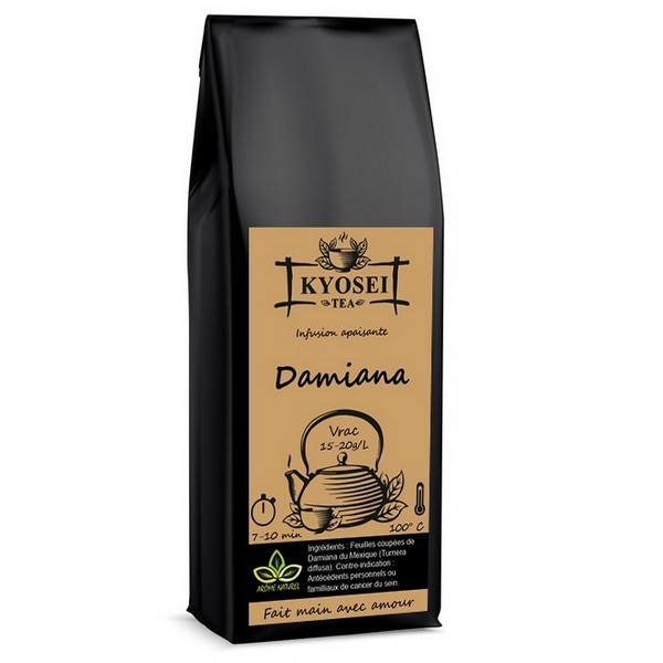 Sachet de l'infusion de Damiana 50 gr - Kyosei Tea