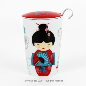 Tisanière Geisha rouge Eigenart - Kyosei Tea