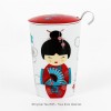 Tisanière Geisha rouge Eigenart - Kyosei Tea