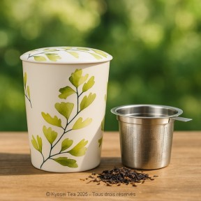 Présentation de la tisanière Ginkgo Eigenart - Kyosei Tea