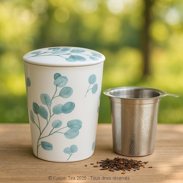 Présentation de la tisanière Eucalyptus Eigenart - Kyosei Tea