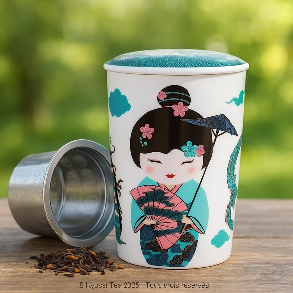 Présentation de la tisanière Geisha Eau Eigenart - Kyosei Tea
