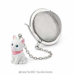 Chat blanc Kohana - Kyosei Tea