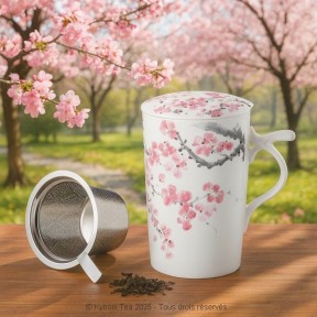 Présentation de la tisanière Sakura - Kyosei Tea