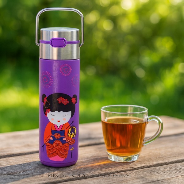 Présentation du thermos Sweet Geisha LEEZA - Kyosei Tea
