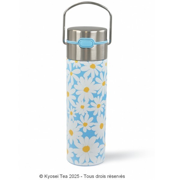 Thermos Daisy Blue - Kyosei Tea