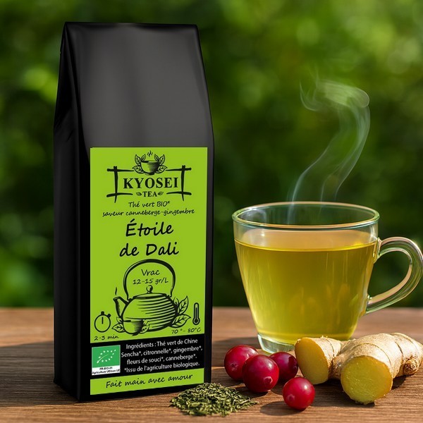 Présentation du thé vert Etoile de Dali bio - Kyosei Tea