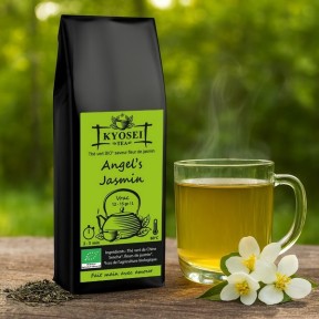 Présentation du thé vert Angel's Jasmin bio - Kyosei Tea