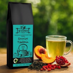 Présentation du thé vert Sourire Tibétain - Kyosei Tea