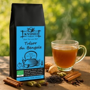Présentation du thé noir Trésor du Bengale bio - Kyosei Tea