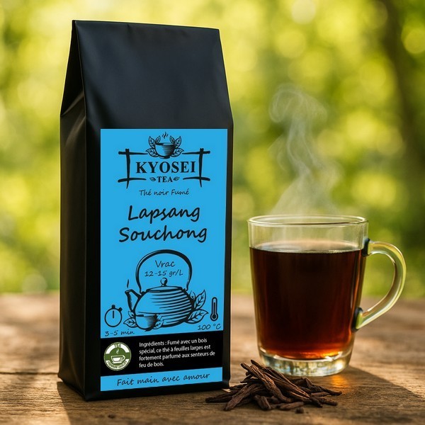 Présentation du thé noir Lapsang Souchong - Kyosei Tea