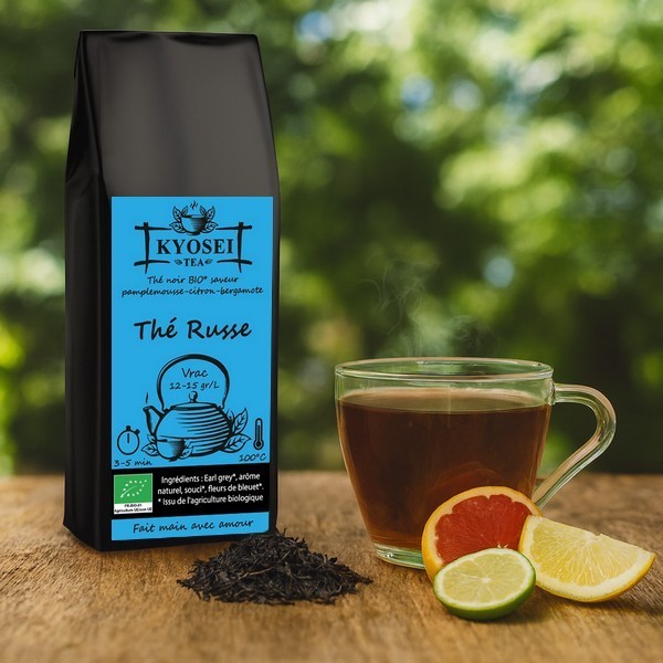 Présentation du Thé Russe bio 100 gr - Kyosei Tea
