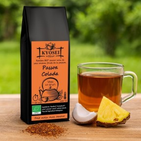 Présentation du rooibos Passoa Colada bio - Kyosei Tea