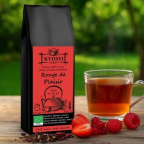 Présentation de l'infusion Rouge de Plaisir bio - Kyosei Tea