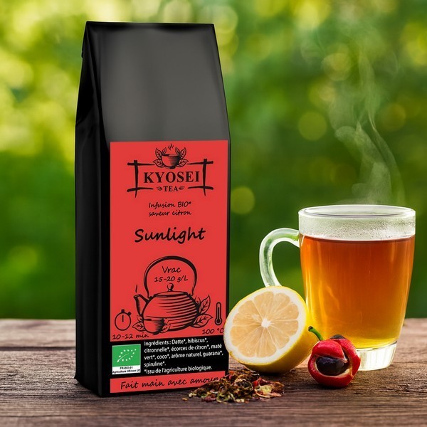 Présentation de l'infusion Sunlight bio - Kyosei Tea