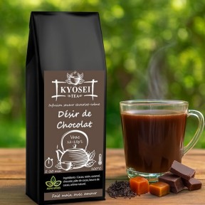 Présentation de l'infusion Désir de Chocolat - Kyosei Tea