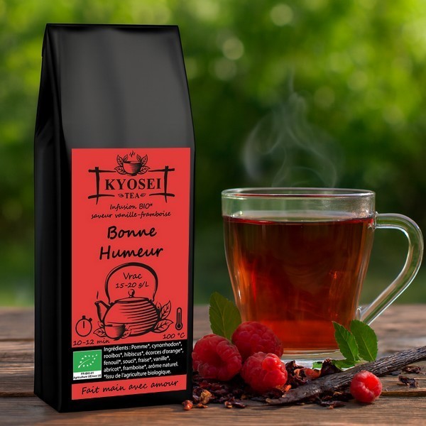 Présentation de l'infusion Bonne Humeur bio - Kyosei Tea