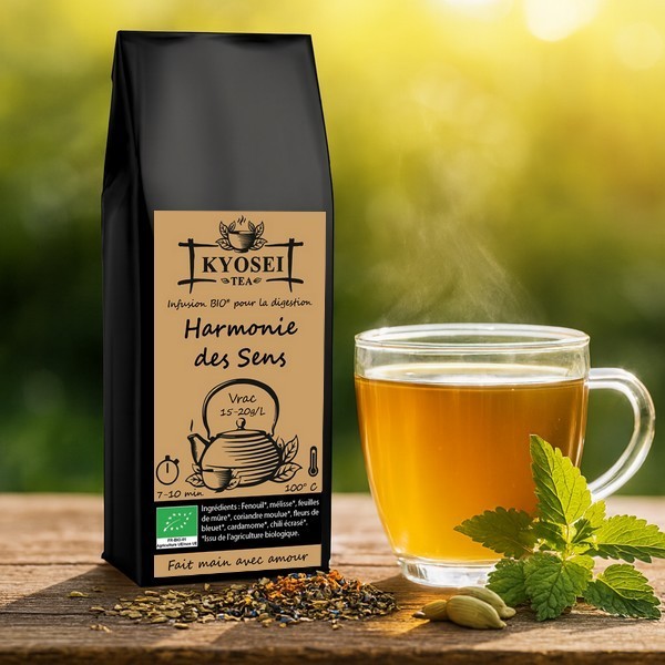 Présentation de l'Infusion de Harmonie des Sens bio - Kyosei Tea