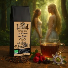 Présentation de l'infusion Tisane des Elfes bio - Kyosei Tea