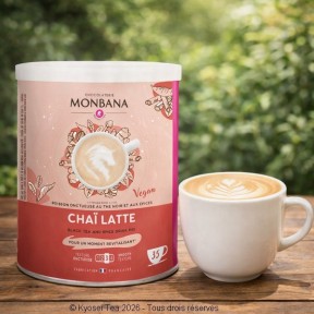 Présentation du Chaï Latte Végan de chez Monbana - Kyosei Tea