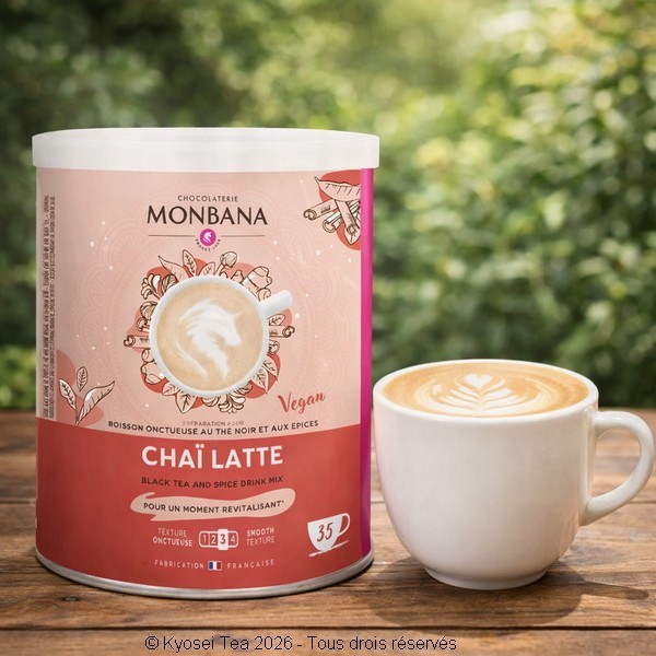 Présentation du Chaï Latte Végan de chez Monbana - Kyosei Tea