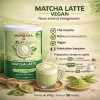 Préparation du Matcha Latte Végan de chez Monbana - Kyosei Tea