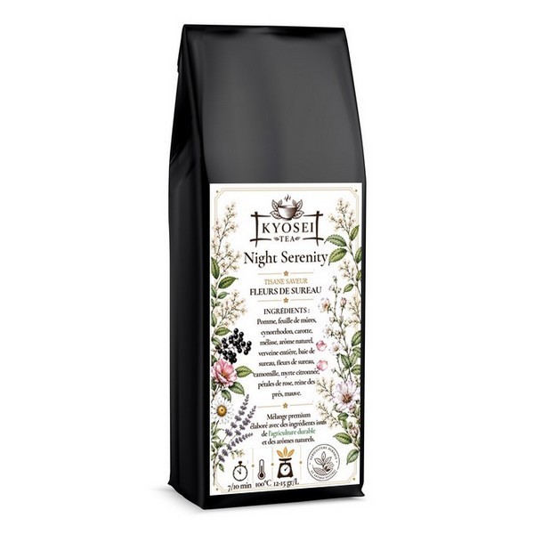 Sachet de l'infusion Night Serenity 100 gr - Kyosei Tea