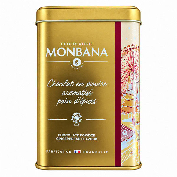 Boîte de chocolat de Noël dorée 250 gr - Kyosei Tea