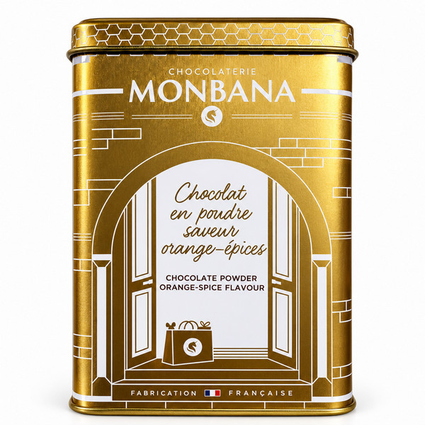 Boîte de chocolat orange épices de Noël 250 gr - Kyosei Tea